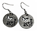 Product: Butterfly Earrings Pewter