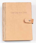 One Day at a Time Tan Leather Wrap Journal