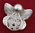 On the Wings of Recovery Angel Pin