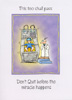 Don't Quit Before the Miracle Greeting Card