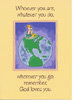 Remember, God Loves You Greeting Card