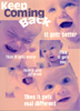 Keep Coming Back Baby Faces Greeting Card