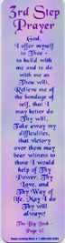 3rd and 7th Step Prayer Bookmark