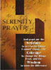 Serenity Prayer Blank Inside  Greeting Card