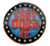 Easy Does It Rainbow Message Medallion