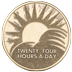 Twenty-four Hours a Day Commemorative Medallion