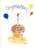 Three-Month Anniversary Greeting Card