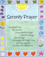 serenity prayer