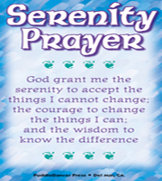 Serenity Prayer Wallet Card Serenity Prayer