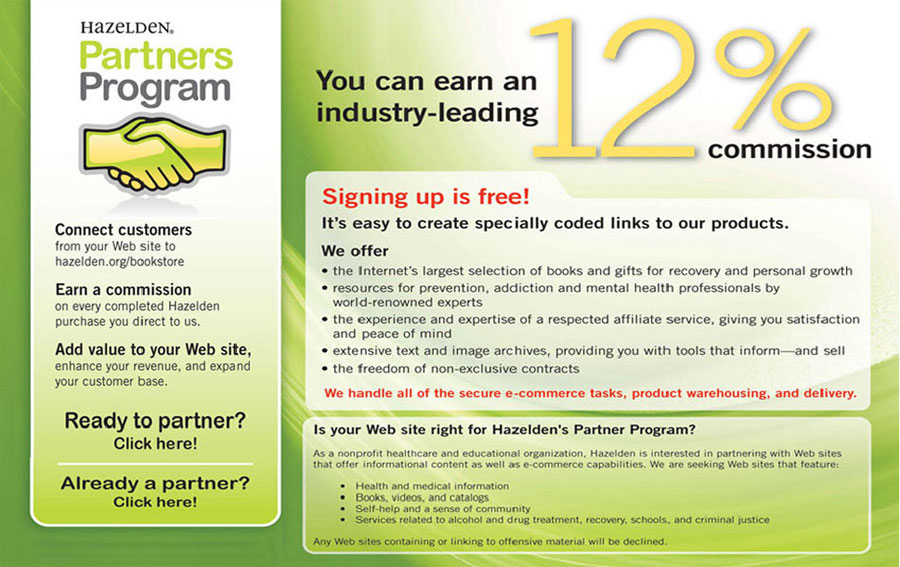 Hazelden Online Partner Program
