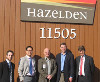 Congressman Erik Paulsen toured Hazelden's Center for Youth and Families in Plymouth, MN. Congressman Erik Paulsen toured Hazelden's Center for Youth and Families in Plymouth, MN.