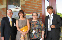 Congresswoman Betty McCollum (D-4th) toured the Hazelden St. Paul campus in August.