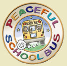 Peaceful School Bus program is a whole-school program that's designed to decrease inappropriate behavior on buses while creating a climate of respect and cooperation. Peaceful Schoolbus Logo