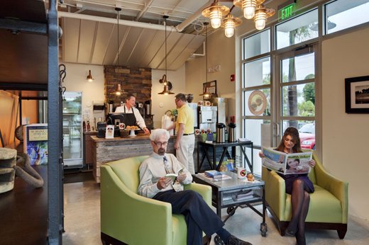 Coffee, muffins and more are available at Hazel's Cup.