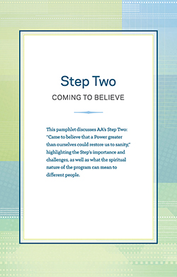 Product: Step 2 AA Coming to Believe Pkg of 10