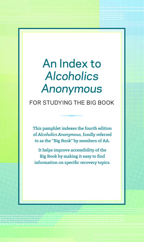 Product: An Index to Alcoholics Anonymous 4th Edition