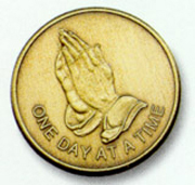 Praying Hands Medallion Pkg of 25