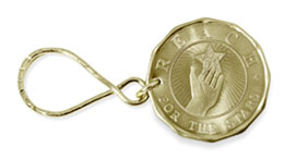 Reach for the Stars Keytag 12 sided