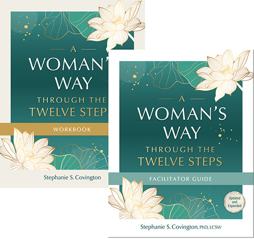 Product: A Woman's Way through the Twelve Steps Facilitator Guide and 10 Workbooks Collection
