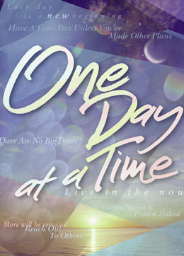 One Day at a Time Greeting Card