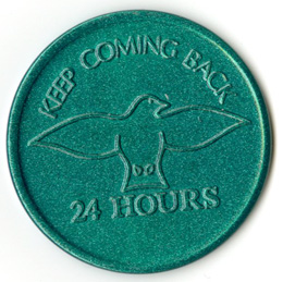 Keep Coming Back Tokens Pkg 10 Green 24 hour