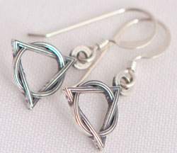 Sterling Silver AA Earrings