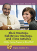 Product: Block Meetings, Risk Review Meetings, and I-Time Activities DVD and USB BARR