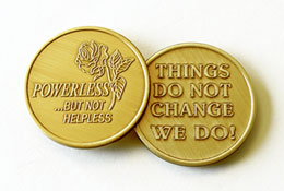 Powerless but not Helpless Medallion