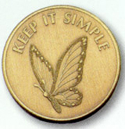 Product: Butterfly Keep It Simple Medallion, Pkg. of 25