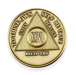 Product: AA 24 Hours Bronze Medallion