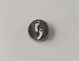 Product: Footprints Pocket Medallion