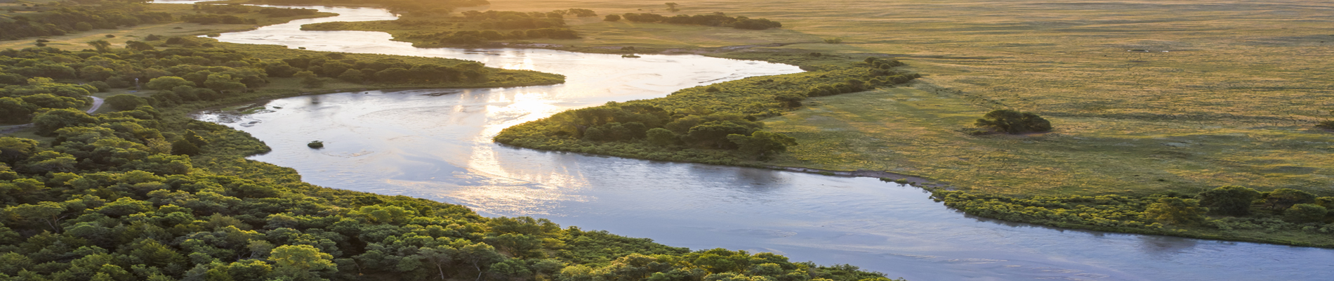 Plateau seen with a river through it