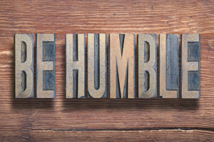 printing blocks spelling Be Hamble